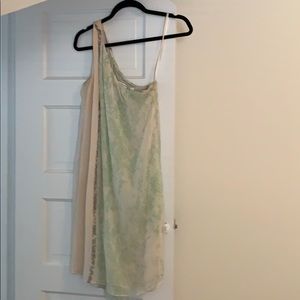 Diane Von Furstenberg one shoulder dress